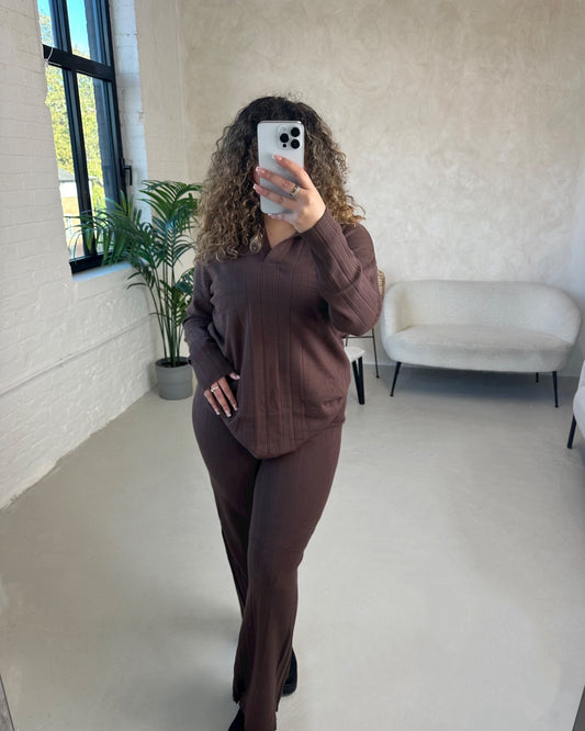 Chocolate Alicia Co-Ord