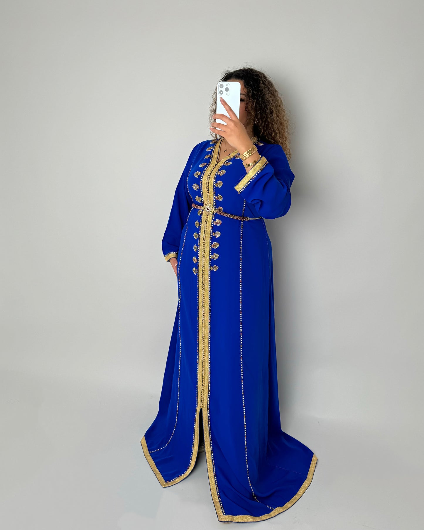 Caftan Celia Blue