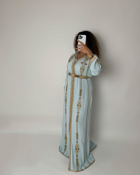 Caftan Amanda Blue